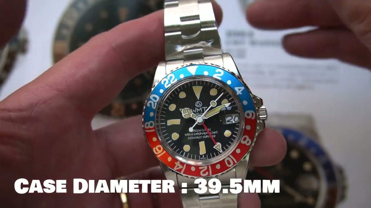 WMT WATCHES GREEN-LABEL SF0030CG / Case Diameter: 39.5mm