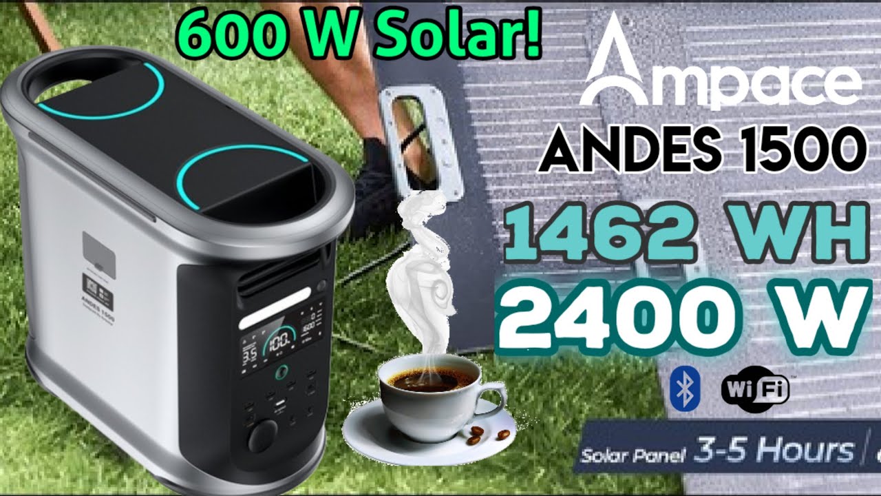 A leggyorsabban tölthető PowerStation!– Ampace Andes 1500