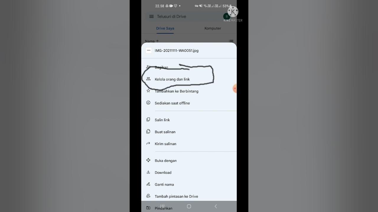 CARA UBAH AKSES GOOGLE DRIVE SUPAYA BISA DI AKSES