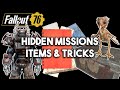 Hidden missions items and tricks