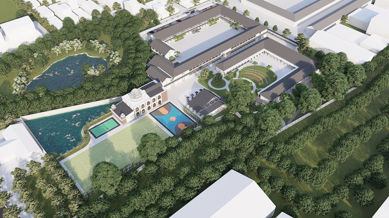 Animasi Masterplan SMPN 20 Semarang