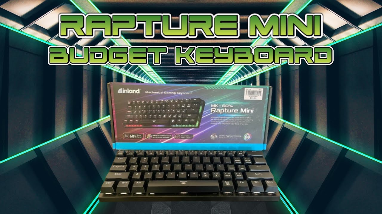 VLOG:  Inland's Budget 60% Keyboard (& Budget Mouse!)