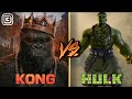 Kong Vs Hulk | Superhero Showdown | Monsterverse Vs MCU | BlueIceBear