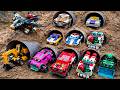 Ultimate Metal Cardbot Speed Build Challenge: Blue Cop, Mega Truck &amp; All 13 Figures Transformation!