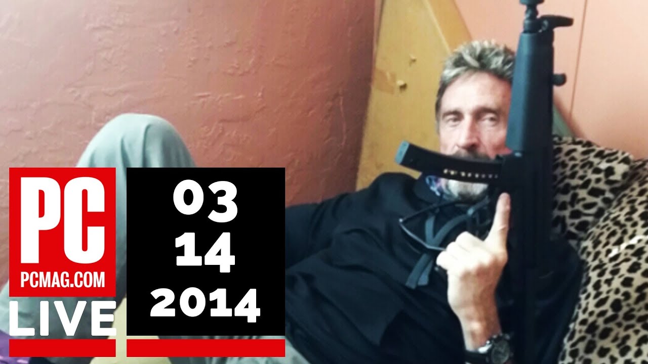 PCMag Live 03/14/14: Target Ignored Early Alert of Breach & John McAfee Likes Guns