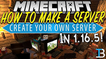 How to host a 1.16.5 MC Server! ( Free!! ) UPDATED