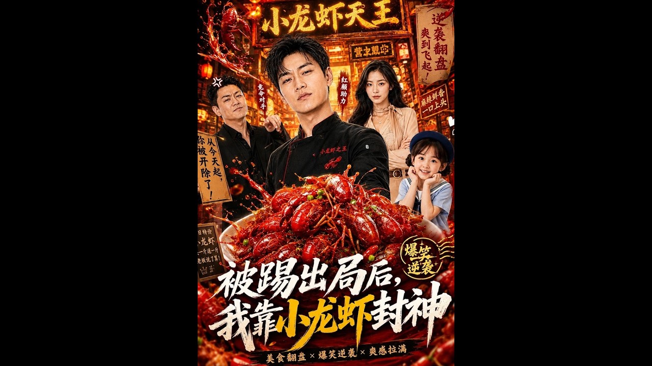 【一口气看完】《被踢出局后，我靠小龙虾封神》#短剧 #AI短剧 #逆袭 #drama #爽剧 #鲨鱼先生