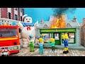 Feuerwehrmann Sam & Ghostbusters: Marshmallow Mann zerstört Supermarkt | Kinderfilm auf Deutsch