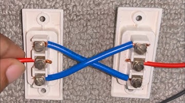  Two Way switch connection / 2 Way switch connection 1 bulb and 2 switch / Staircase wiring