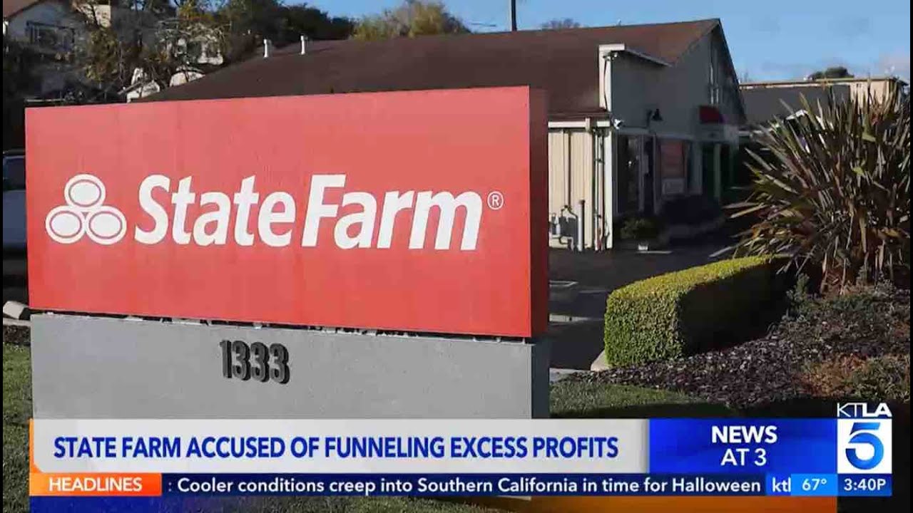 KTLA-LA (CW) - Los Angeles, CA: State Farm Accused of Funneling Excess Profits