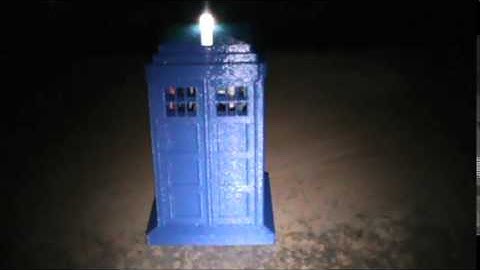 Tardis electrionic DIY project light and sound