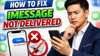 How to FIX iMessage NOT DELIVERED (Step by Step) 2026