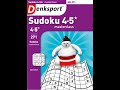 SUDOKU Denksport (deel 04)
