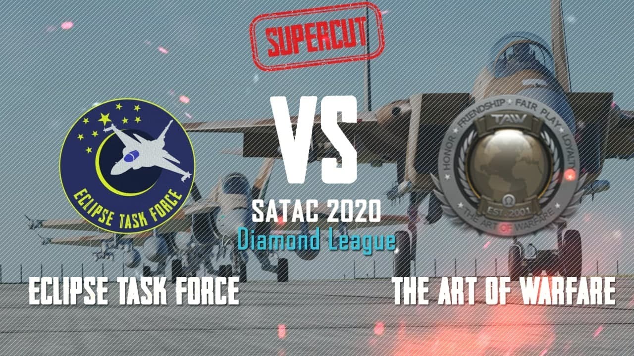 DCS World SATAC 2020 Eclipse Task Force Vs TAW Supercut YouTube
