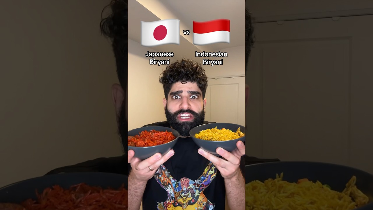 Japanese Biryani vs Indonesian Biryani