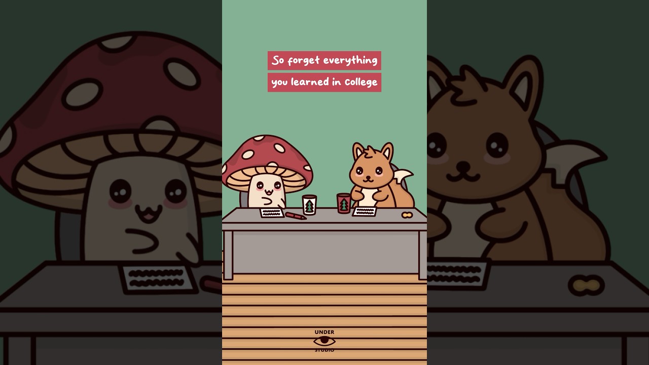 Corporate Logic Be Like 🐿️ Mushie & Squirrel | Office Animation Meme | Original Audio: @shane_duffy