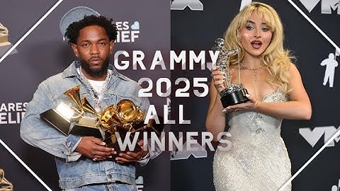 grammy 2025 all winners & nominations