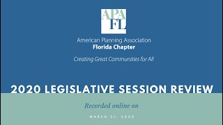 2020 Legislative Session Review | 1.5 Law CM | APA Florida Distance Learning