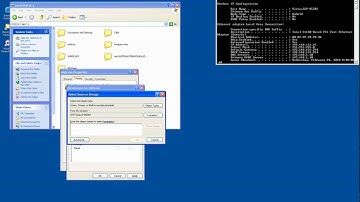 How to setup SMB scanning on windows XP PRO for Bizhub 501.avi