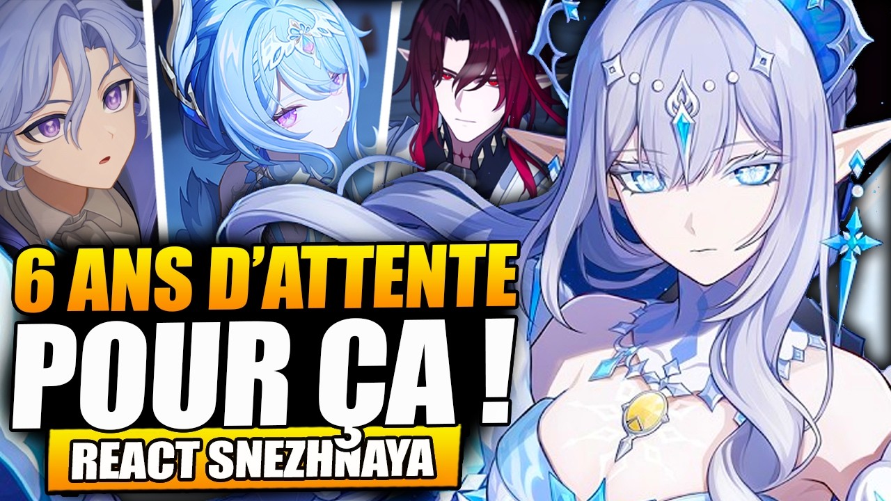 Des designs à la hauteur ?! La Tsarine et Snezhnaya révélé ! React Trailer Genshin Impaact FR
