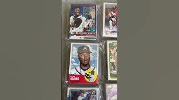 Atlanta Braves Baseball Card Pack Availability Update as of May 26, 2023