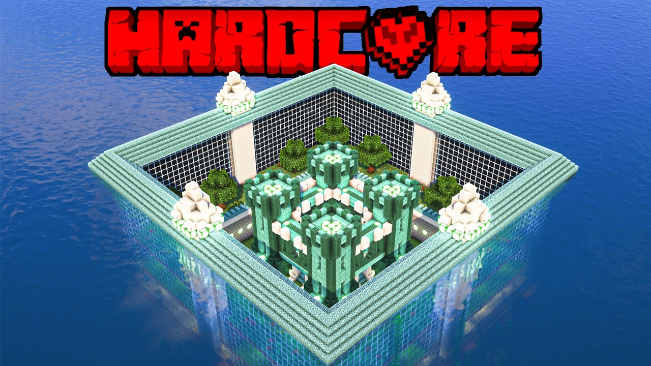 J'ai Construit une BASE SOUS MARINE sur Minecraft Hardcore
