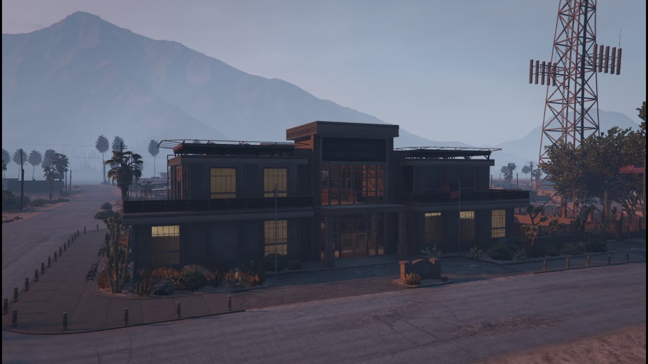 Sandy Shores Sheriff Department v2 - (FiveM MLO)