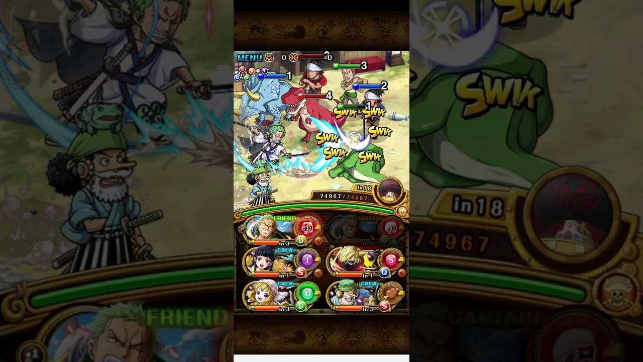 One Piece Treasure Cruise Blitz Battle Wano