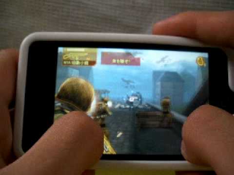 ipod touch アプリ BROTHERS IN ARMS 有料版 プレイ動画「クローズ　アクト」２