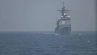 U S  Ships Fired Shots to Warn Off 13 Iranian Fast Boats U.S. Ships Fired Shots to Warn Off 13 Iranian Fast Boats Harassing U.S. Guided Missile Sub, Warships ..., From YouTubeVideos