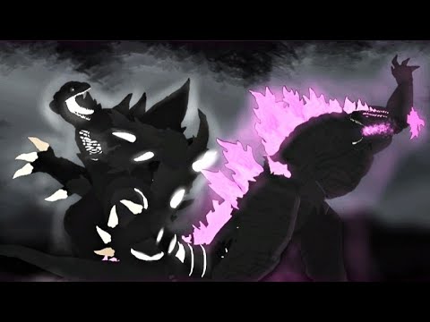 Hakaishin Godzilla vs Evolved Godzilla | Animation 