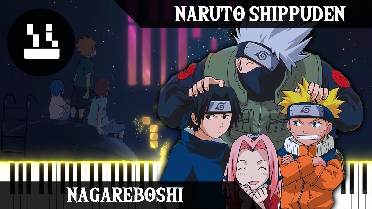 🎹 The Most Nostalgic Ending of Naruto Shippuden – Nagareboshi (Piano Cover)