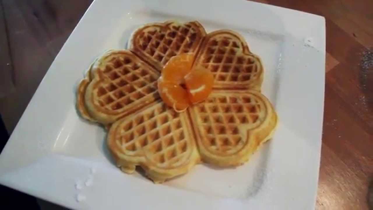 K&B Recipes Crispy Waffles YouTube