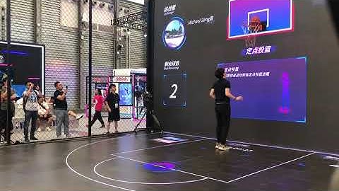 Digital basketball interactive led floor tile screen-sports project