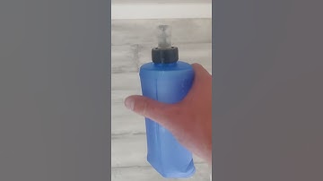 Avis et test Soft Flask trail running 500 ML bleu KALENJI