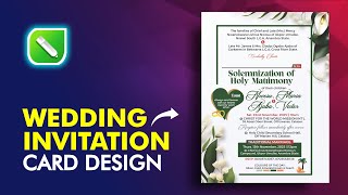 WEDDING CARD DESIGN || A Well-Detailed Tutorial!