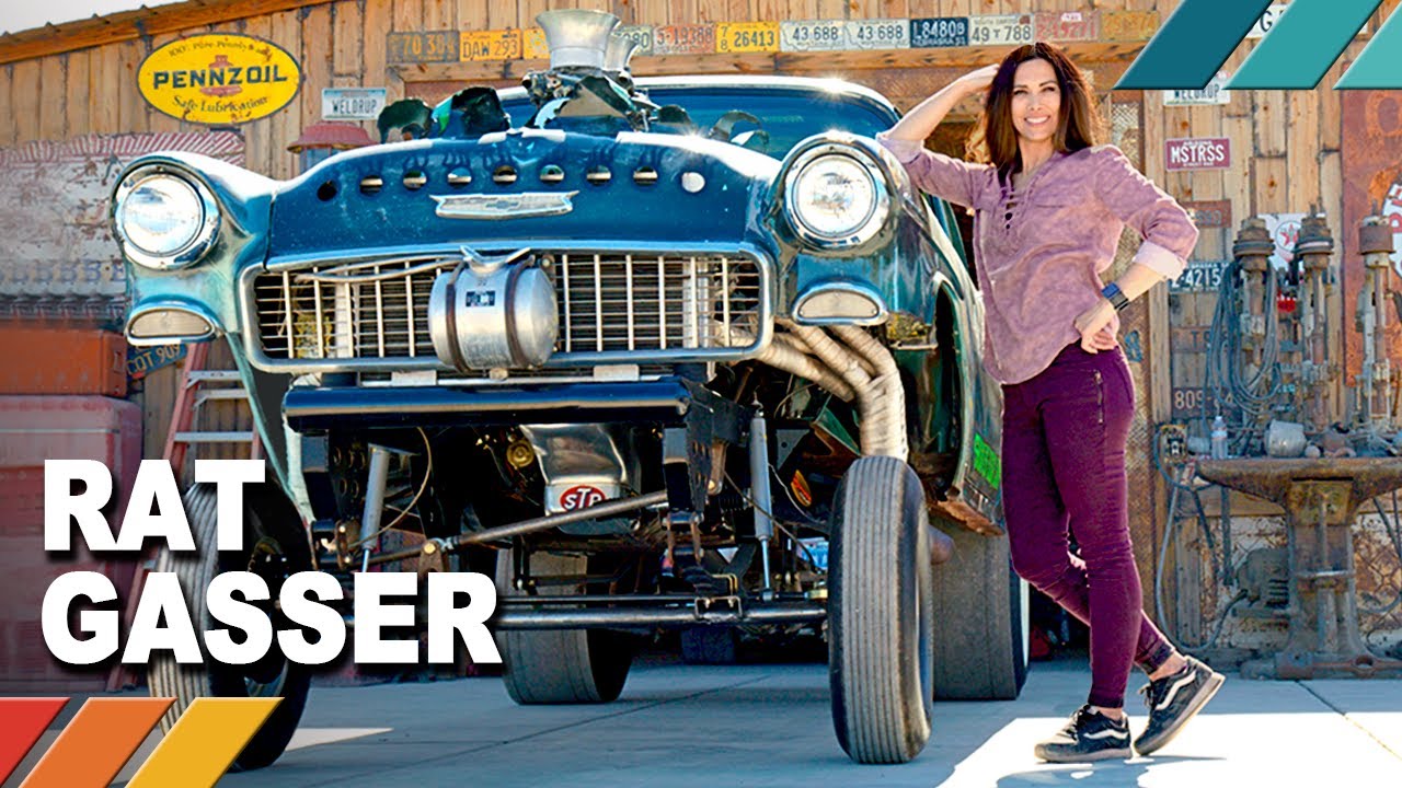 RAT GASSER: Steve Darnell's Freaked-Out '55 Vintage Chevy Drag Car | EP3