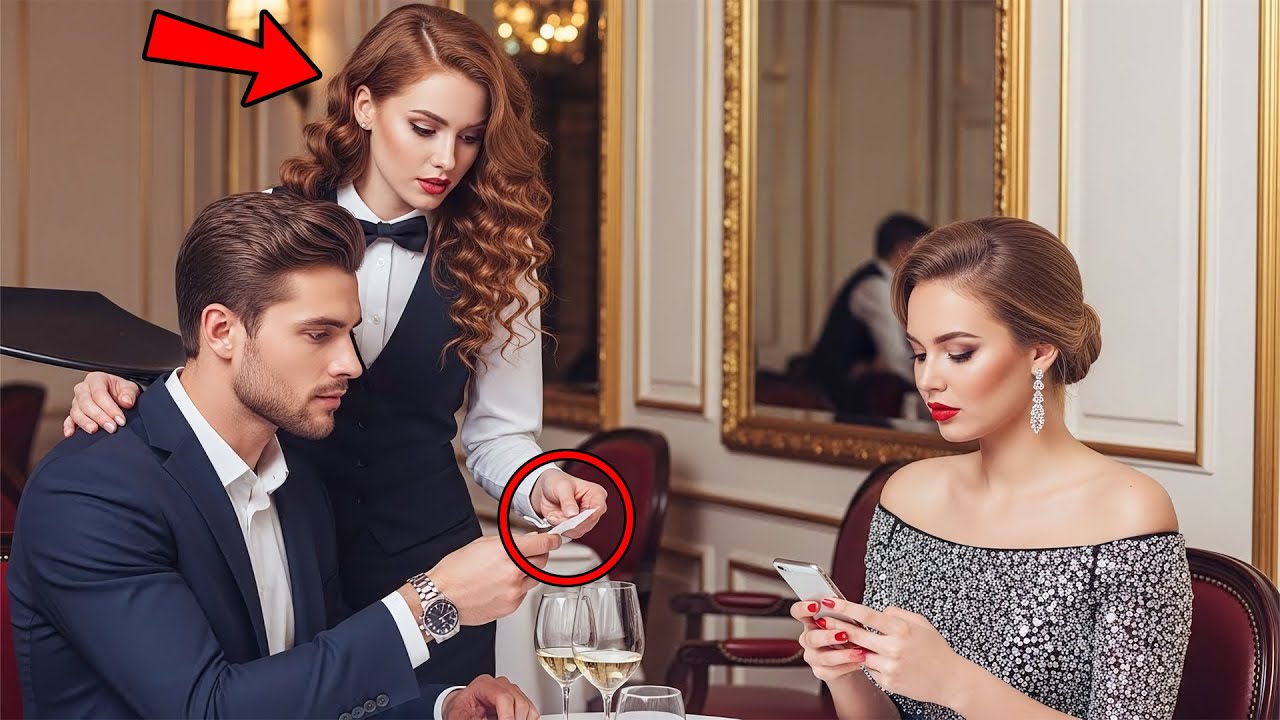 Официантка передала миллиардеру записку: «Твоя девушка тебя предала. Теперь она в выигрыше».