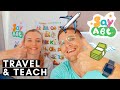 TEACH ENGLISH WHILE TRAVELING // Tips and Tricks | VLOG #049