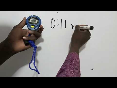 Video: Můžeme měřit takt čas stopkami?