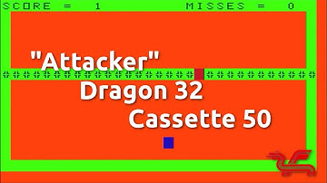 Attacker (Dragon 32 Cassette 50 Game 8)
