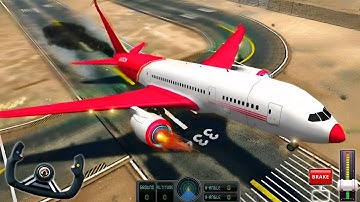 Airplane Flight Pilot Simulator 3D - Indian Plane Boeing 777 : Android Gameplay 