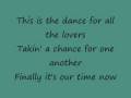 Our Time Now (lyrics)