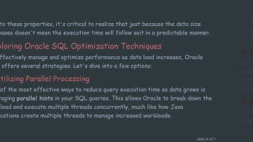 Understanding Query Scaling in Oracle SQL: Managing Load Effectively