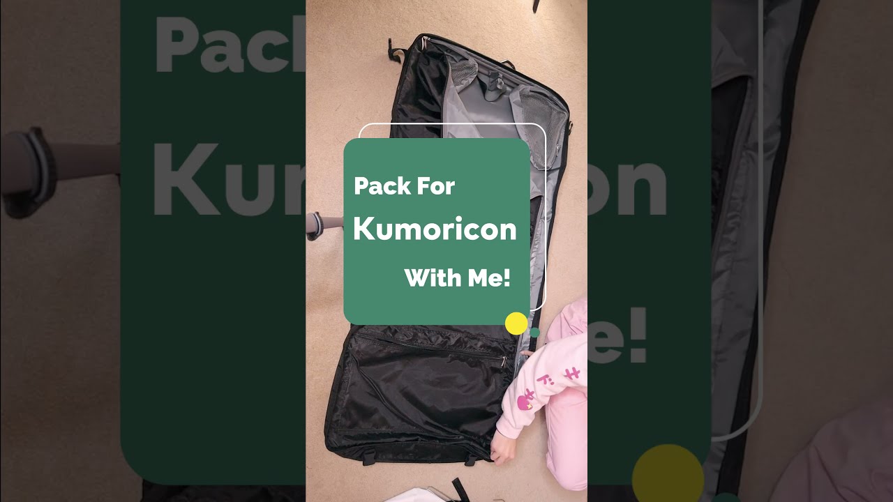 Pack Cosplays for Kumoricon 2021 With Me!