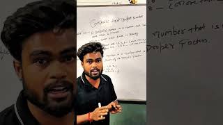 "composite number vs perfect number Explained in 1 minutes" #viral #maths  #numbers