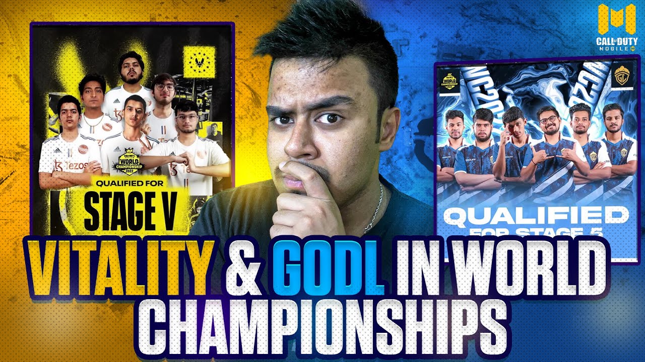 Team Vitality and Godlike Esports in World Championships