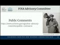 FOIA Advisory Committee Meeting Livestream - December 9, 2021
