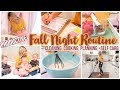 *NEW* FALL NIGHT ROUTINE OF A MOM OF 3 // CLEAN WITH ME, COOK WITH ME, PLAN WITH ME +SELF CARE