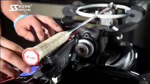 SIBOASI intelligent stringing machines for badminton rackets